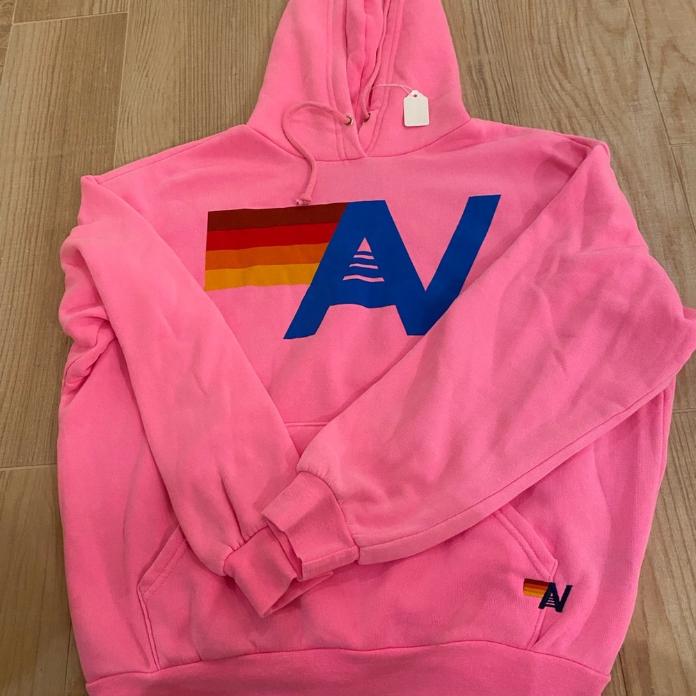 Aviator Nation Pink Hoodie